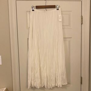 Brand New White Maxi Skirt